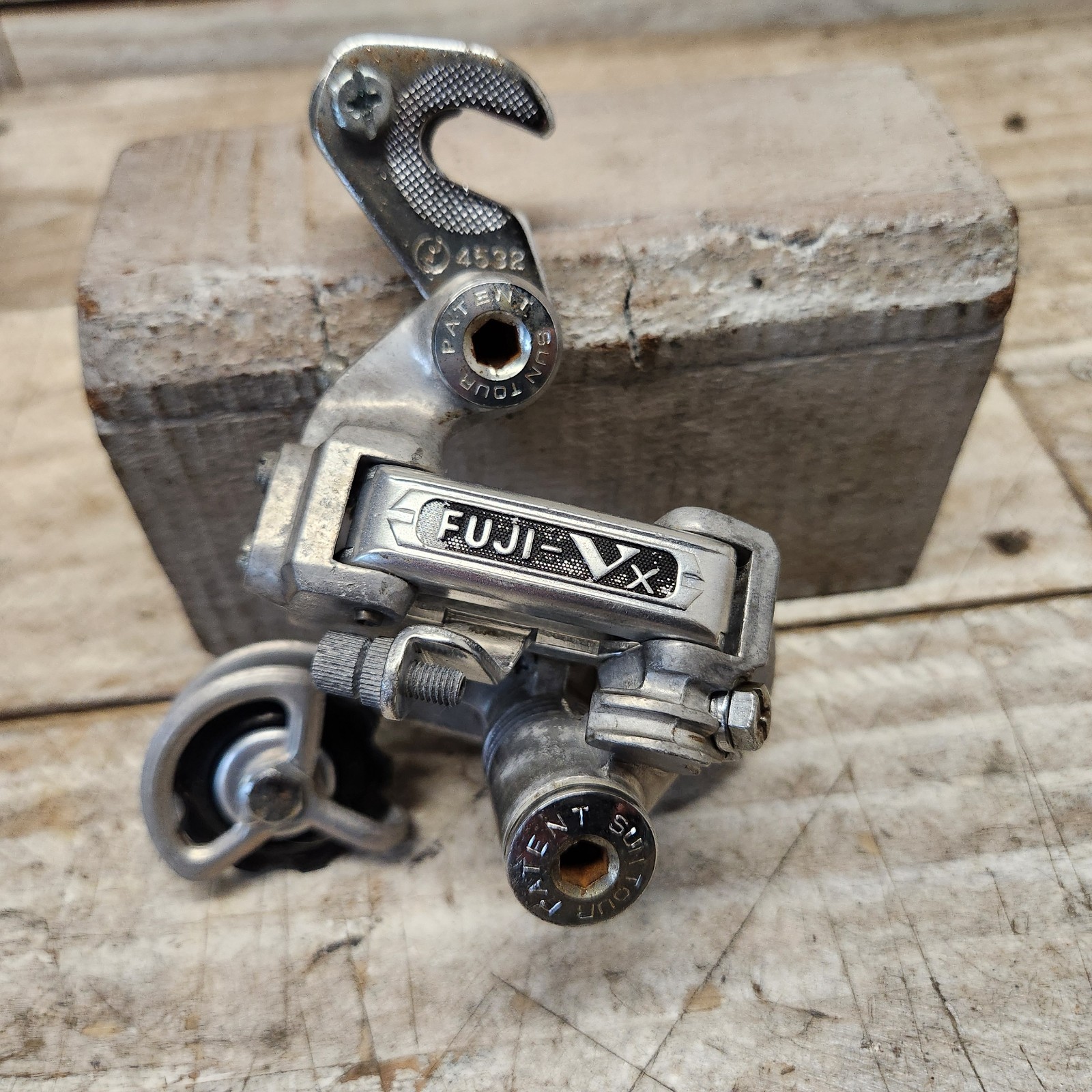 1970s Fuji SunTour VX Rear Derailleur Maeda Japan Road Bike Alloy Short-Med