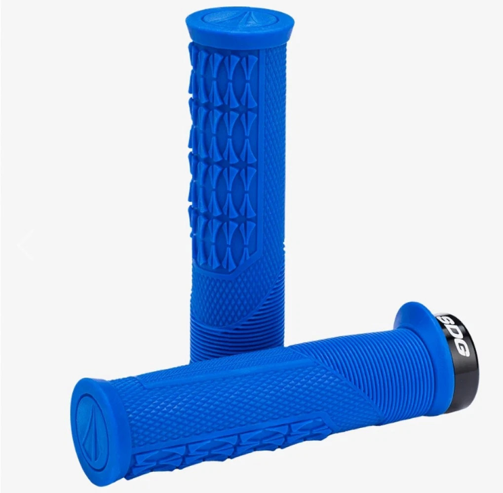 SDG Locked On Comfort Open Core Thrice Grips – MTB Lock-on Grip Multiple colors