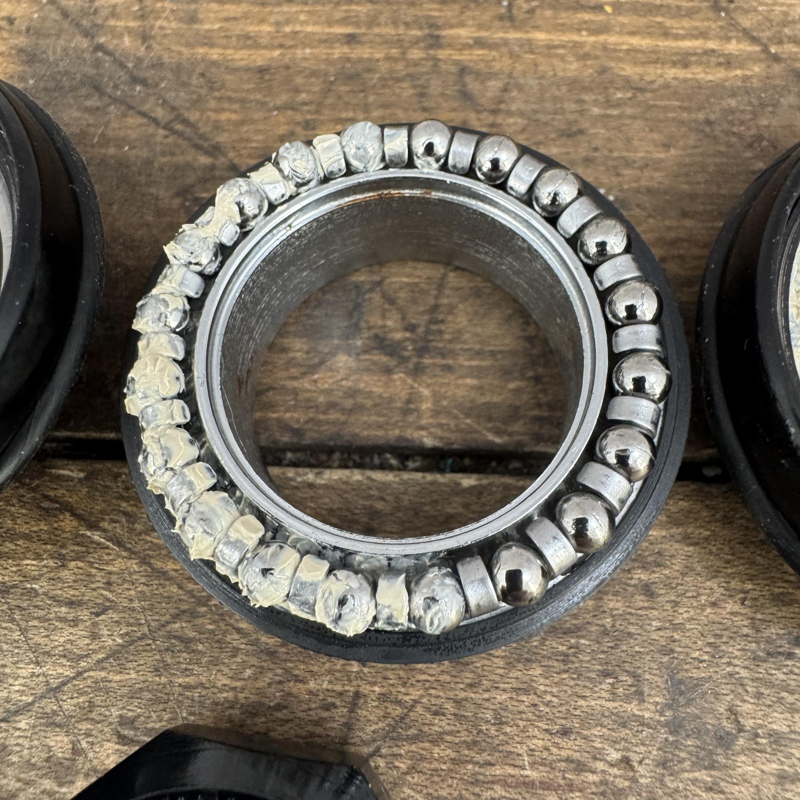 Vintage Suntour XC Pro 1 Inch Threaded Headset 30.3 26.4 Black WTB Japan MTB