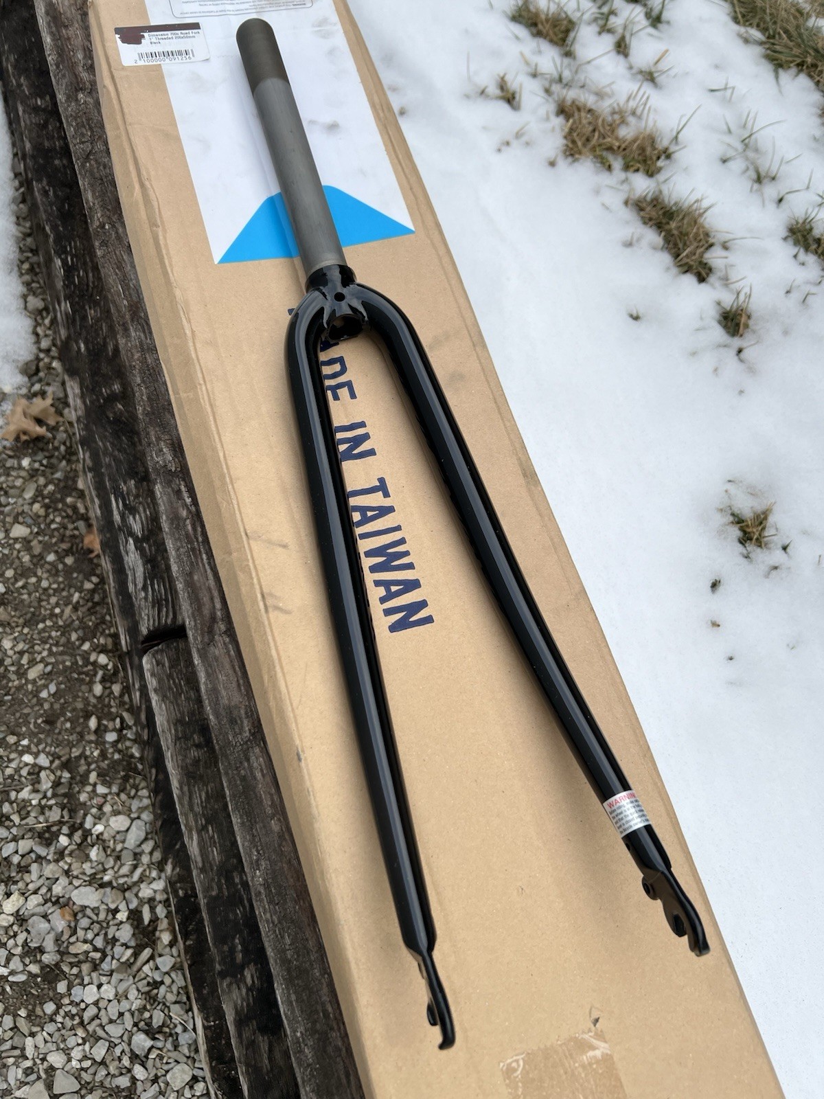 Dimension / MSW 1″ Threaded Road Fork QR 700c Unicrown