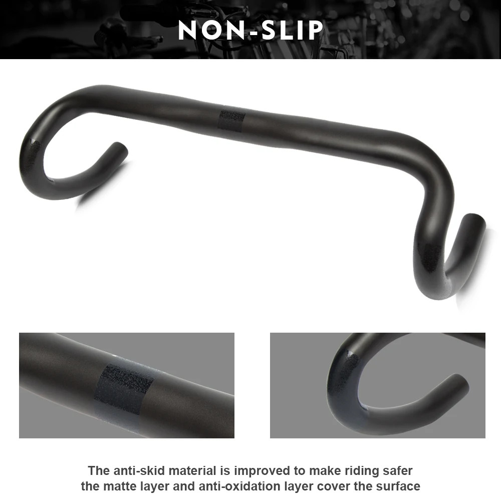 Carbon Road Bike Handlebars 380/400/420/440mm 31.8mm UD Matte/Glossy Drop Bars