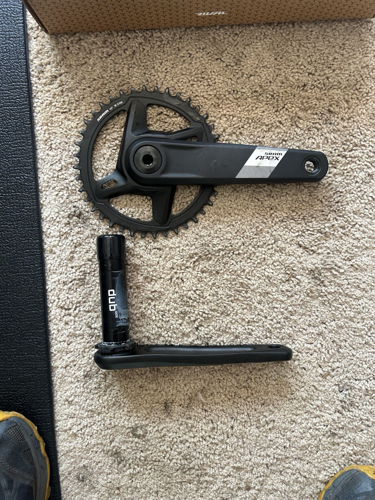 SRAM Apex 1 Wide DUB D1 Crankset 40T 172.5mm