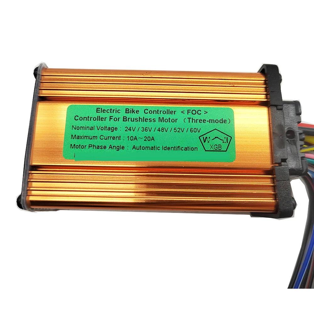 24V-48V 250W-350W Brushless E-bike Controller 60V 10A-20A for Electric Bicycle
