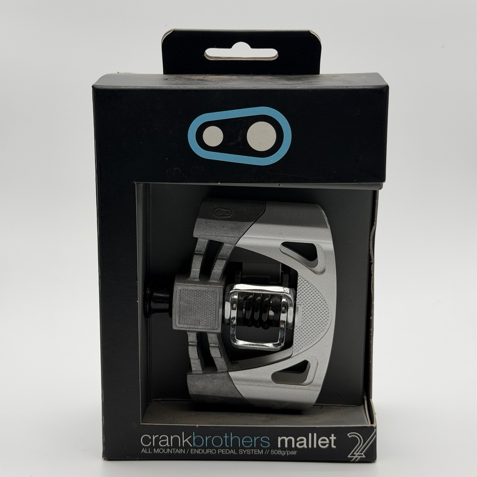 Crank Brothers Mallet 2 Pedals (Raw/Silver)