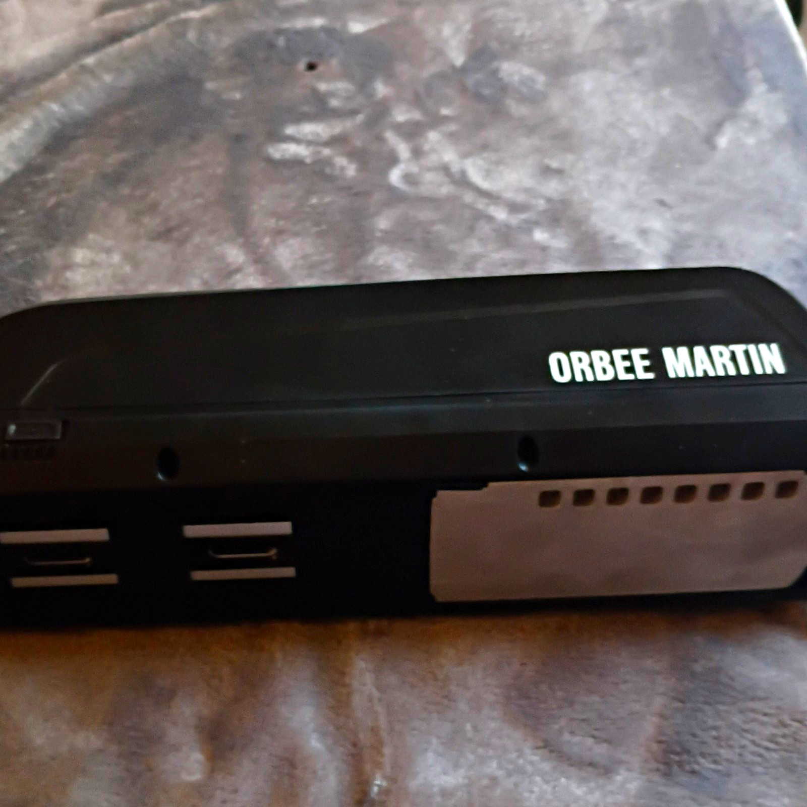 Orbee Martin 36V 15Ah 540Wh Li-Ion E-Bike Battery Pack, Black