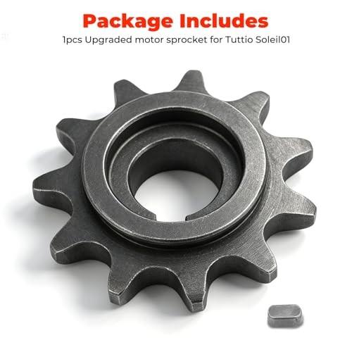 Upgraded Motor Sprocket for Tuttio Soleil01 Electric Dirt Bike – Steel Engine