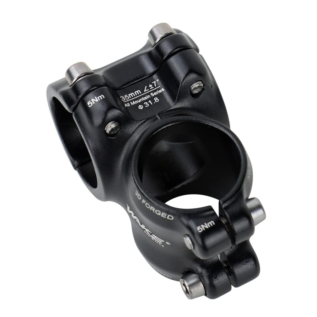 Adjustable MTB Bike Stem 31.8mm – 35mm/45mm/60mm/70mm, 7° Riser Extender for Roa