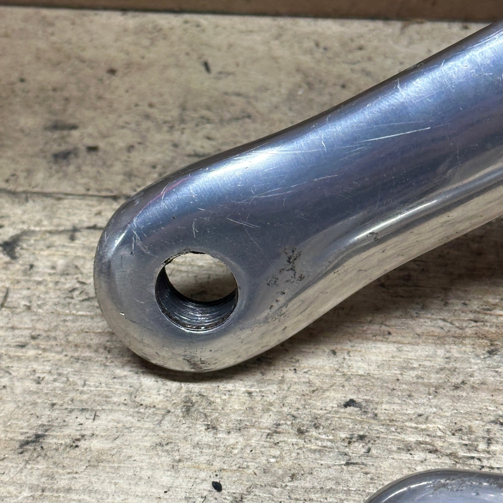 Vintage Campagnolo C Record Crankset 53/39 Tooth 180mm Cranks Italy Double Road