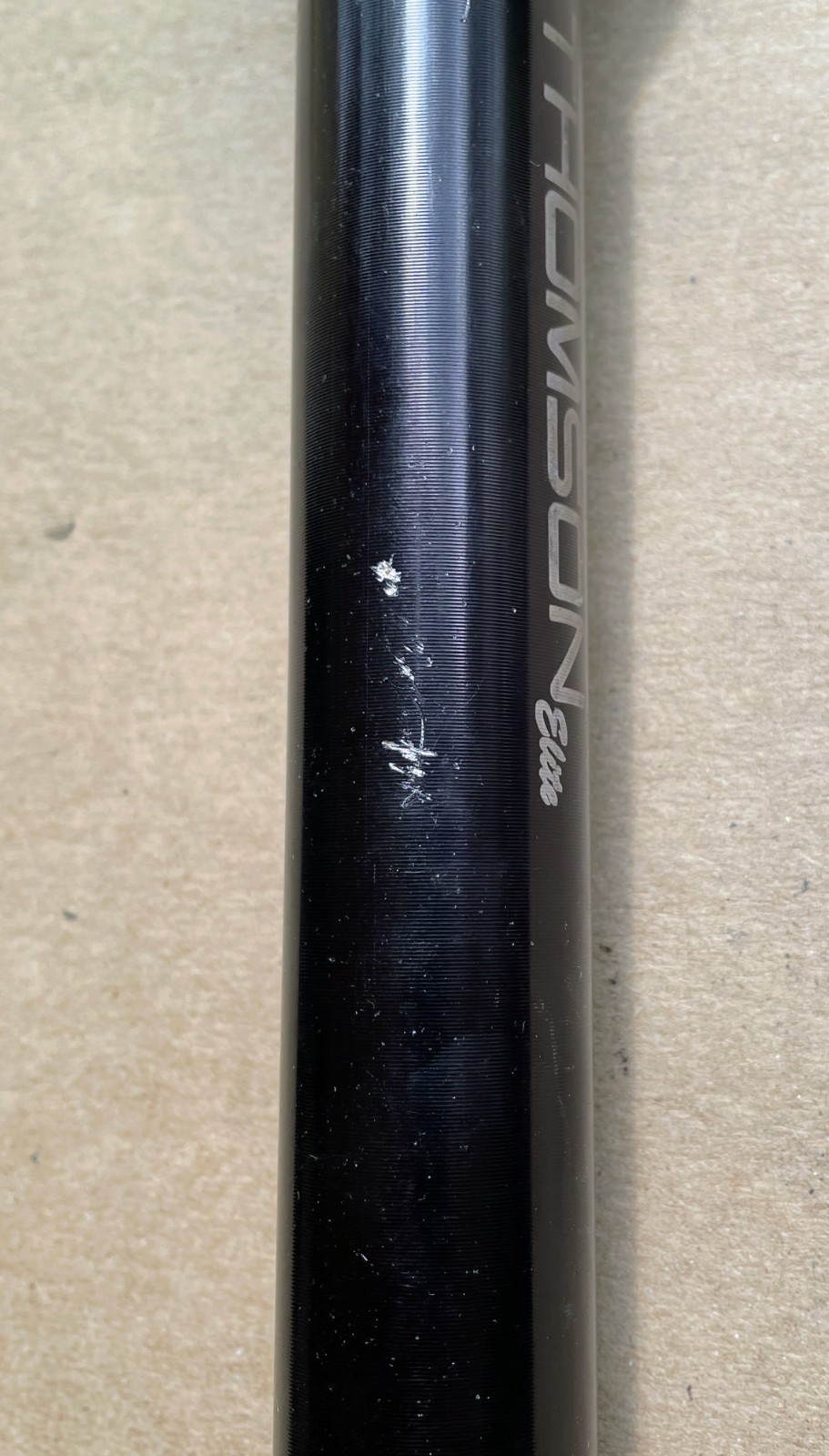 Thomson Elite Straight Seatpost Black SP-E128 30.9 x 367mm
