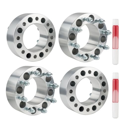 8×170 Wheel Spacer, 3″ Lug Centric Wheel Spacers Fit for F-25-0 Super Duty, F