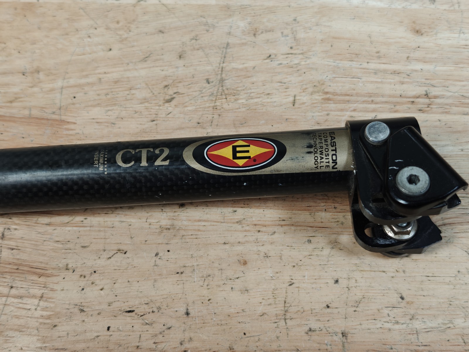 Easton CT2 Carbon Fiber Seatpost, 27.2mm x 360mm, 193g