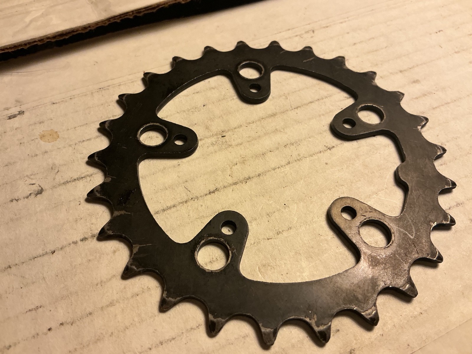 Shimano chainring triple 26 tooth 74mm steel