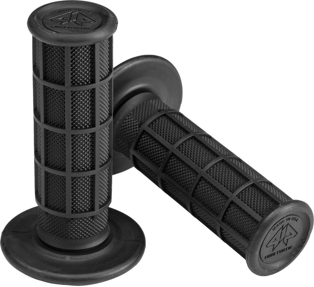 Dirt Bike Mini Grips, Yamaha PW50 TTR50 Honda CRF50 XR50 Suzuki DRZ70, Black 3/4