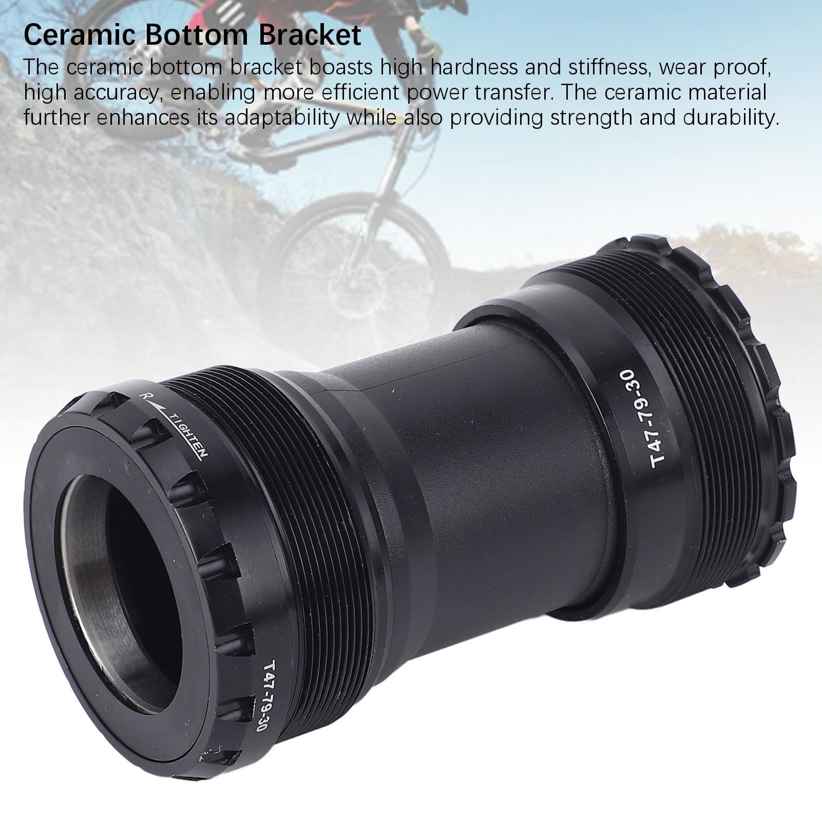 T47 79MM Bottom Bracket 30mm BBright BB79 Ceramic Bearing Bottom Bracket Fo BHJL
