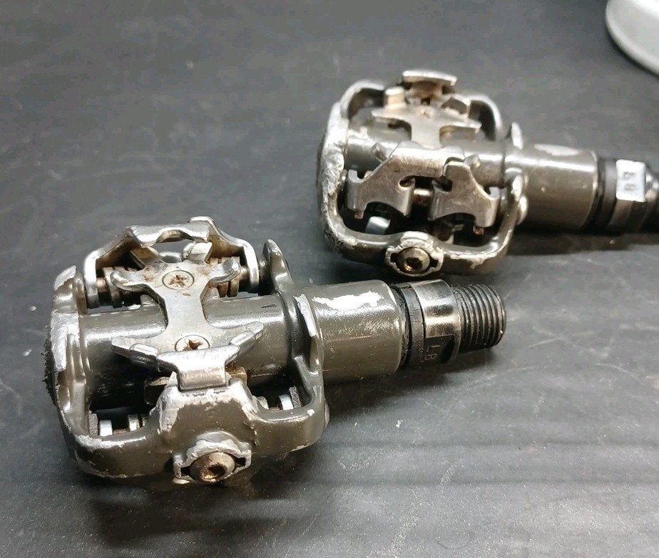 Ritchey Wellgo MTB Dual Sided Clipless Pedals 9/16″ w/ Cleats SPD Logic Vintage