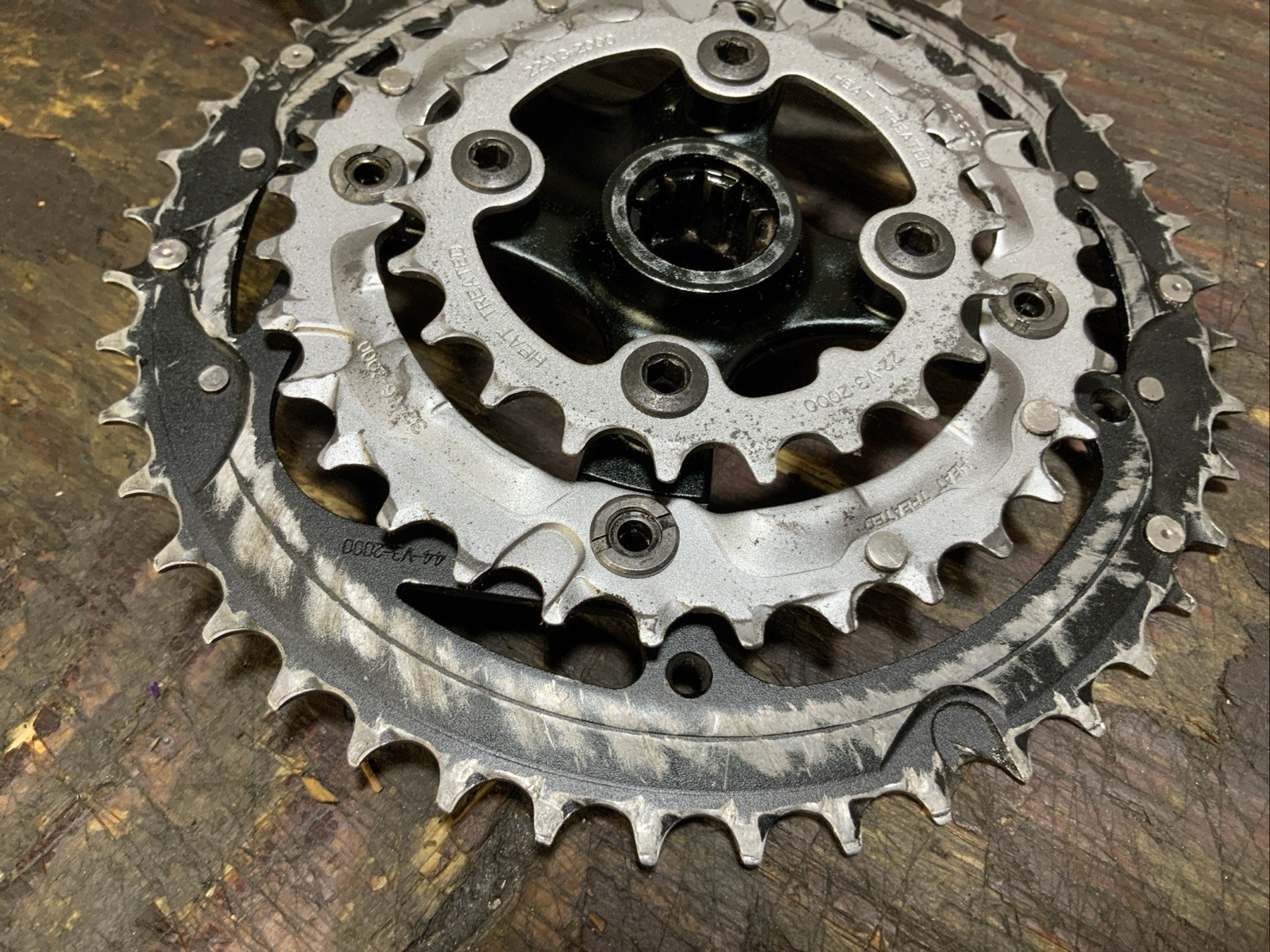 Truvativ Blaze Triple MTB Crankset 175mm ISIS Drive w/68×113 Bottom Bracket