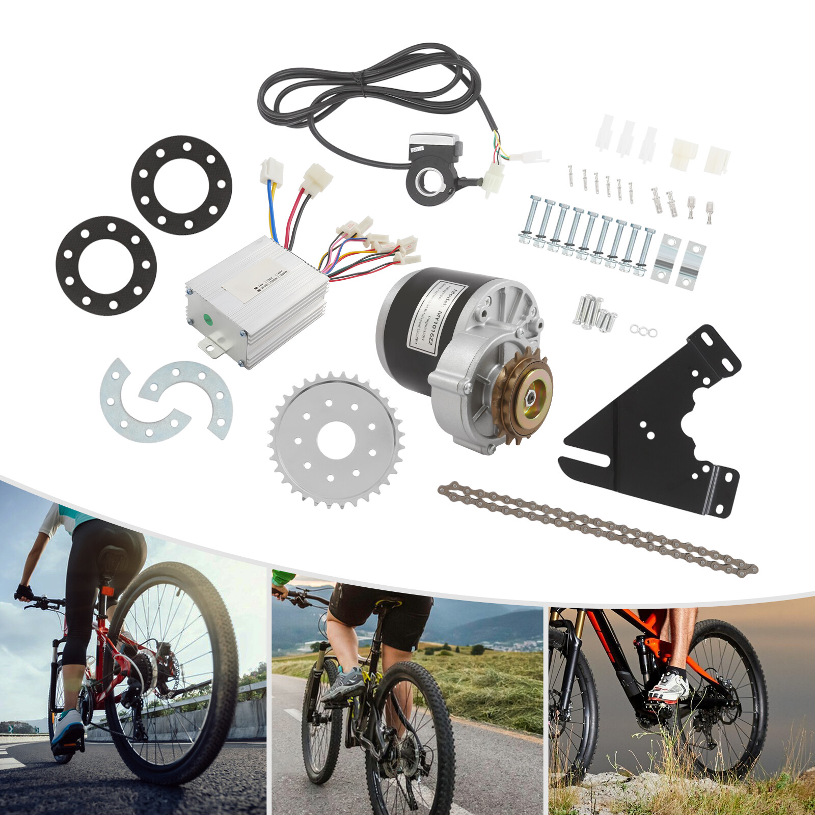 24V 350W Electric Bike Conversion Kit, Motor Electric Bike Conversion Set