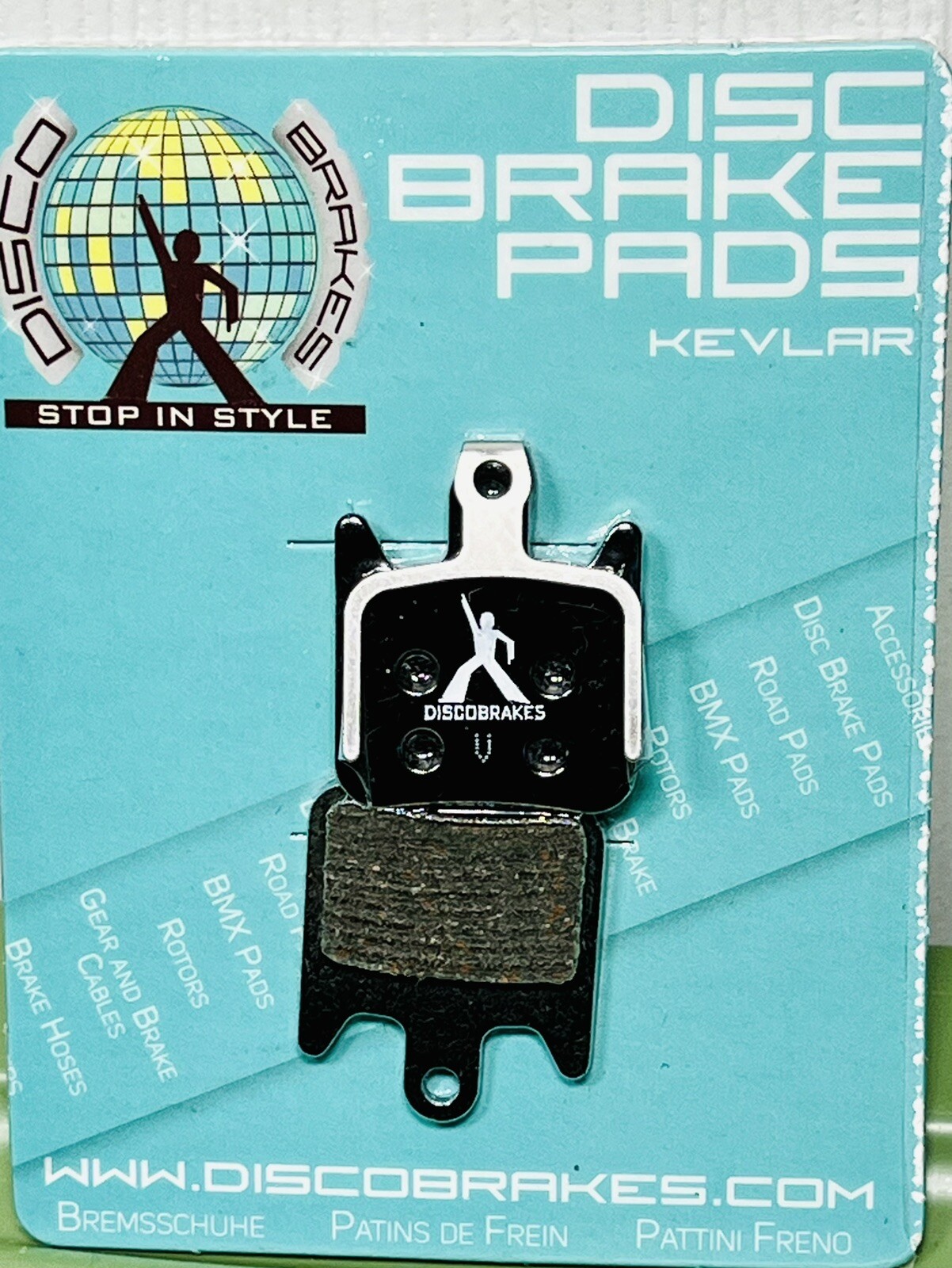 Discobrakes Hope TECH X2 Bike Disc Brake Pads Made With Kevlar + Spring Tech X 2