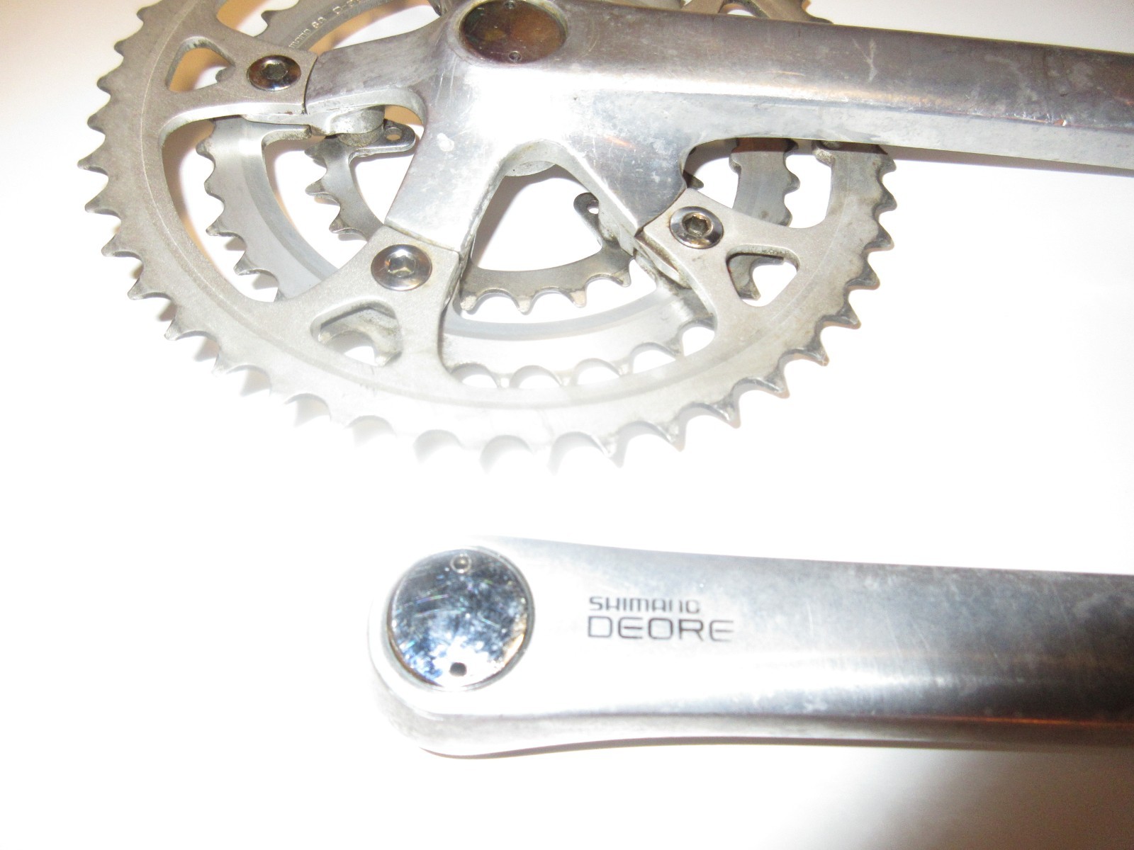 Shimano Deore FC-MT60 Triple Mountain Bike Triple Cranks 175 Crankset 48/38/24
