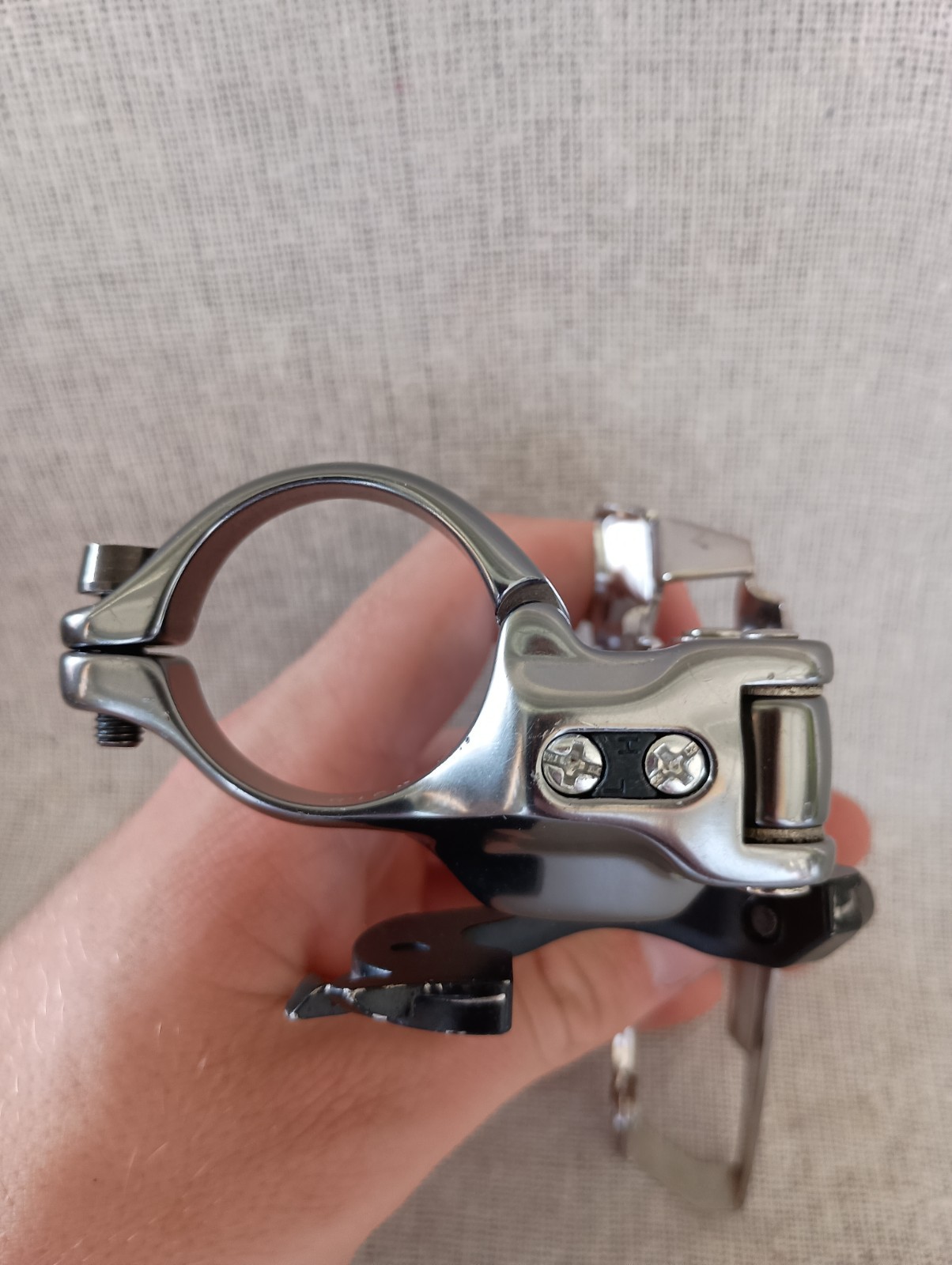 Shimano XTR FD-M961, Triple, Dual Pull, 31.8mm High Clamp, Front Derailleur