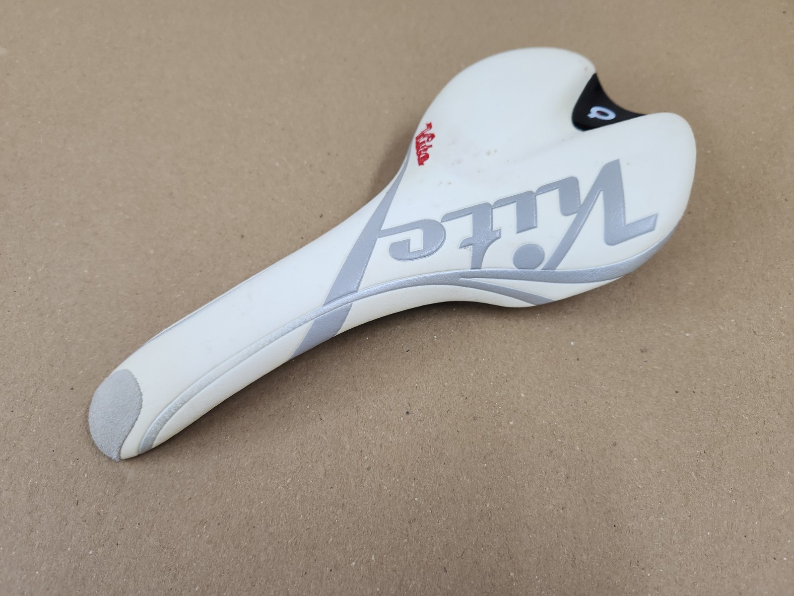 Vintage Prologo Kite ISS Bicycle Saddle White Weight 180g