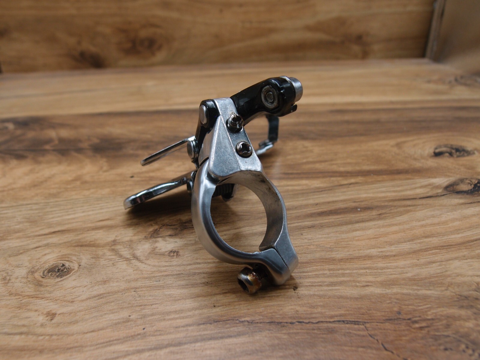 1990 MTB front derailleur Shimano Exage LX FD-M400 made in Japan 28.6 mm bottom