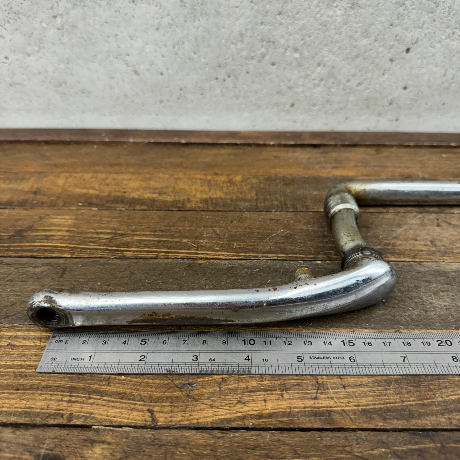 Vintage Schwinn Crank Set 62 Stamp 1pc OPC 165 mm 1/2 in Cranks SA16 Stingray