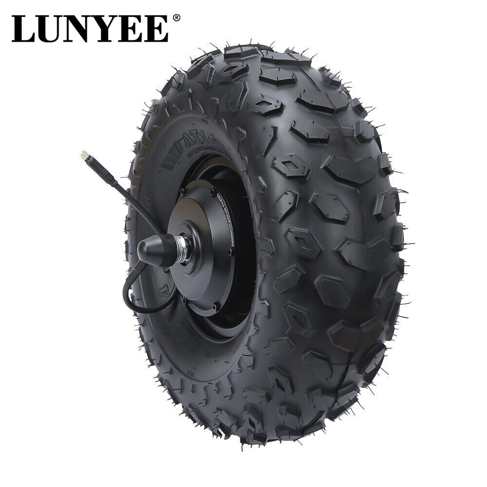14.5 inch Wheel Geared Hub Motor High Torque 70N.m Electric Wheelbarrow Motor