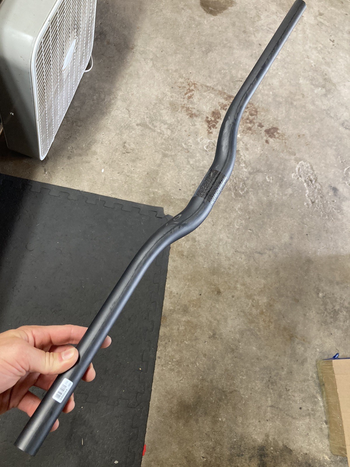 Easton EC90 SL carbon fiber riser handlebar 31.8 mm 765 mm long taperwall mtb