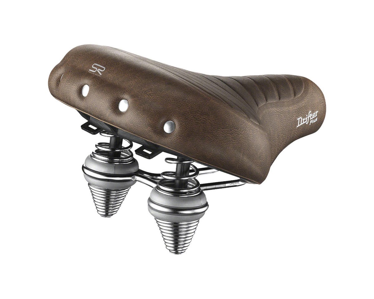 Selle Royal Drifter+ Saddle – 270x245mm Steel Brown