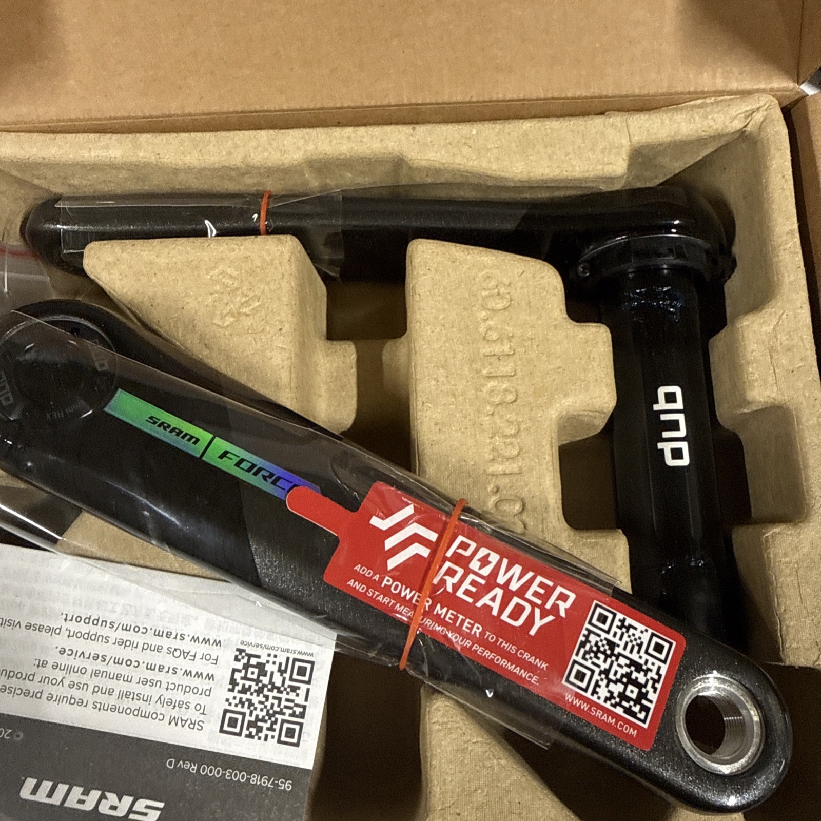 Sram Force D2 Dub Regular 172.5 Crank Arms Carbon (9479-4)