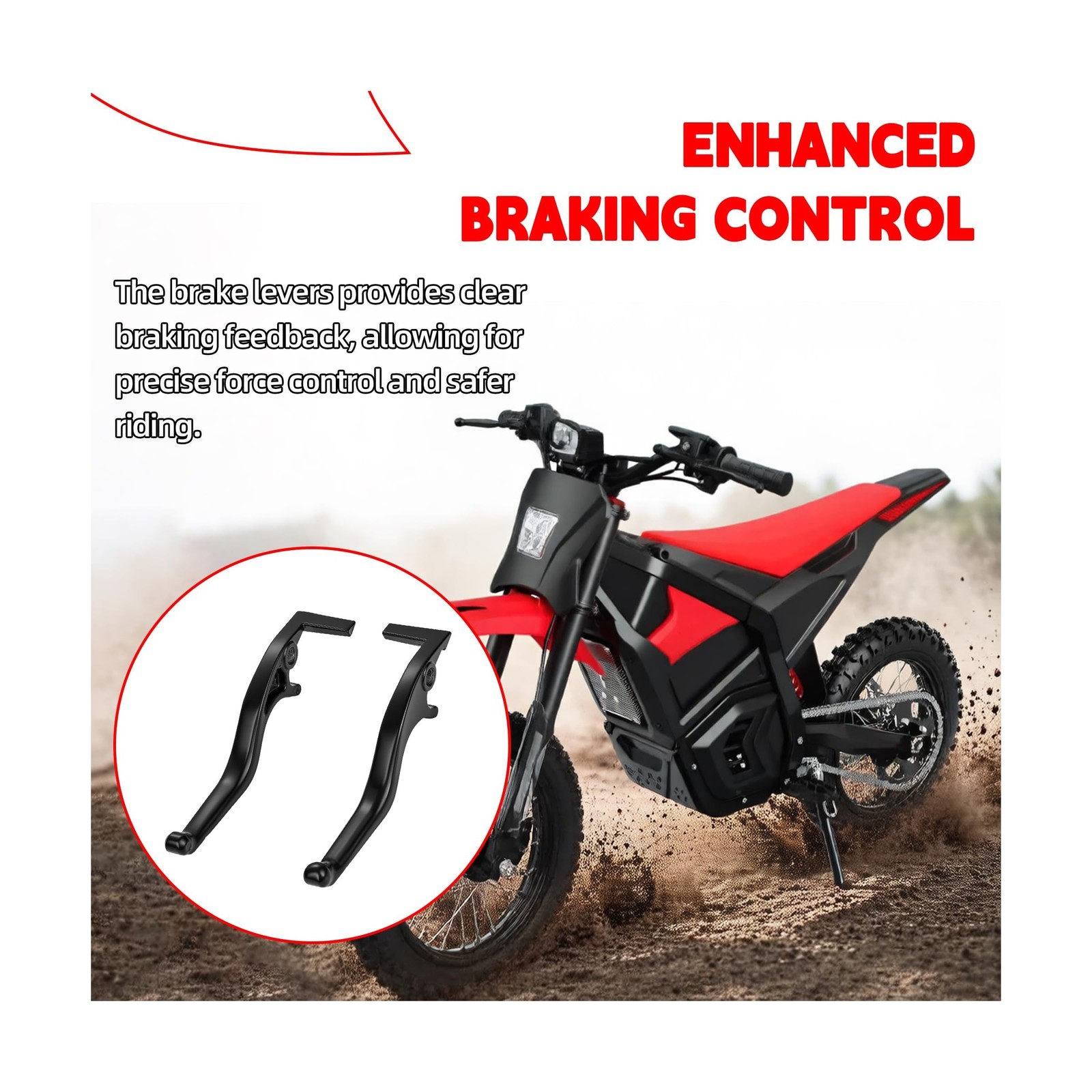 Brake Levers for Yozma IN10 and Pro,Aluminum Adjustable Handle Brake Levers f…