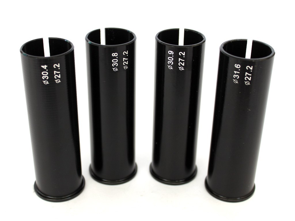 TMARS SD-42J Bike Seatpost Sleeve Shim Bike Seat Post Tube Adapter Black