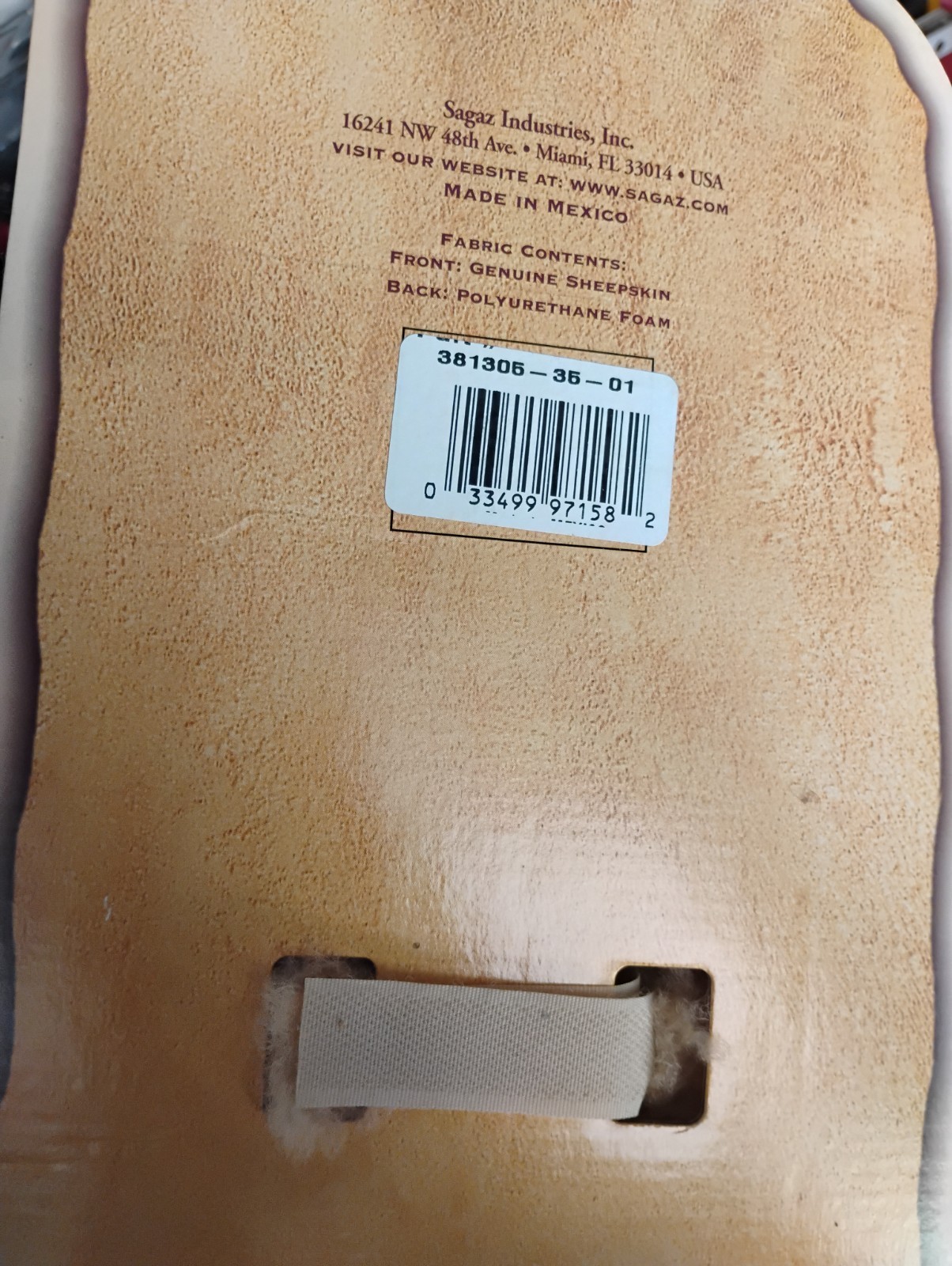 New Genuine /Real Sheepskin Bicycle Seat Cover, bike Rare,vintage hard to find