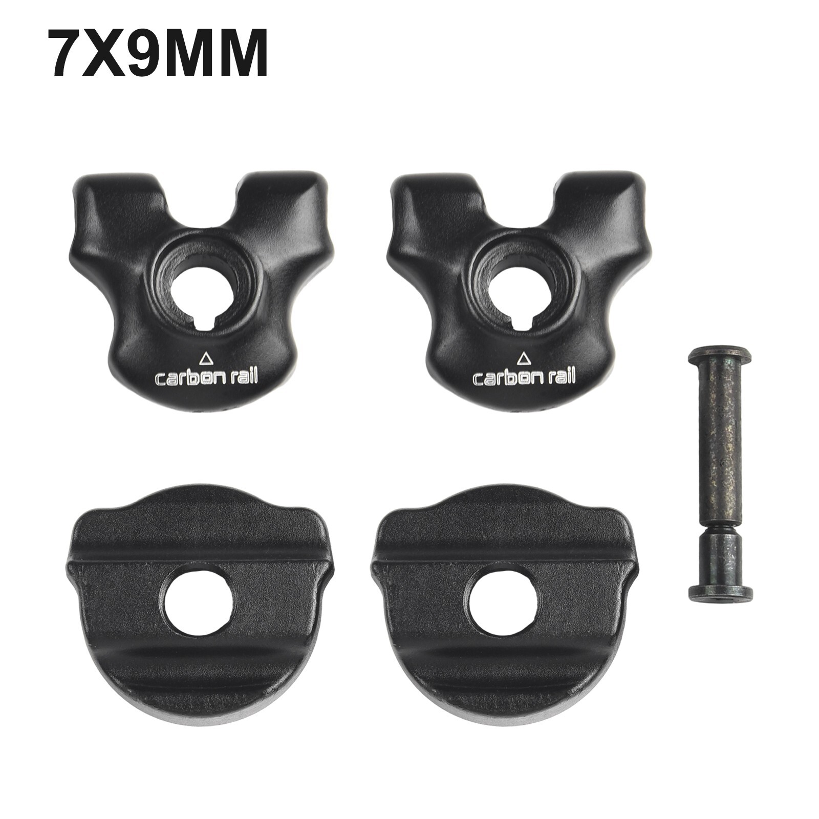 Bike Seatpost Clamp For Carbon Saddle Rails 7×9/7x7mm Bicycle Oval/Round Clip