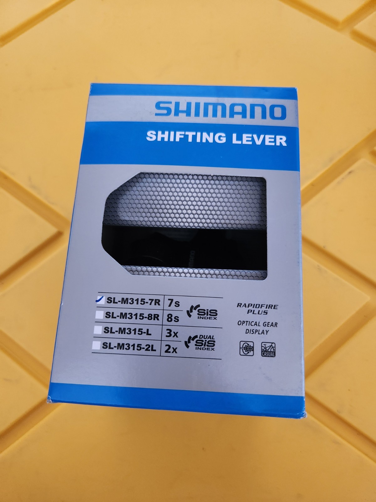 Shimano Altus SL-M315-7R 7-Speed Right Trigger Shifter – Black