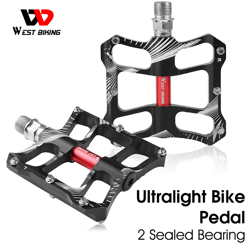 Bicycle Pedals Aluminum Alloy 2 Sealed Bearing Cycling Bike Pedals MTB Pedals