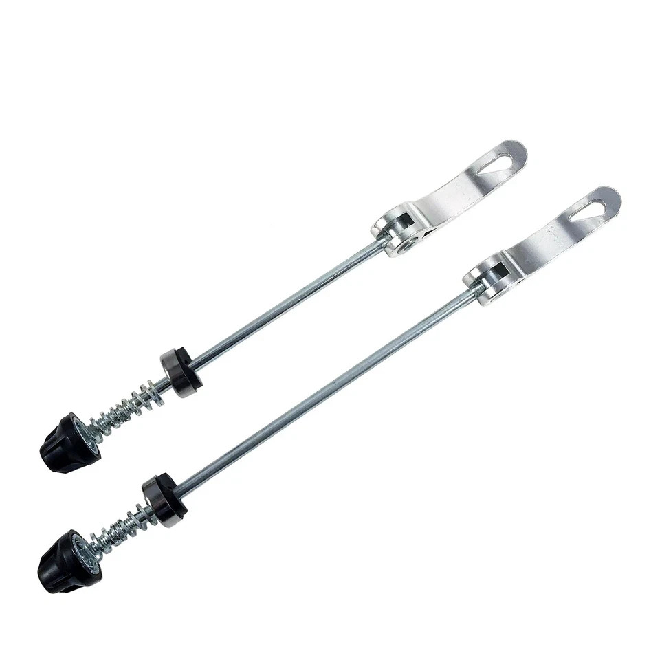 Bike Wheel Hub Skewers Quick Release Clip Lever Axle 145mm 180mm Pair for Bicycl
