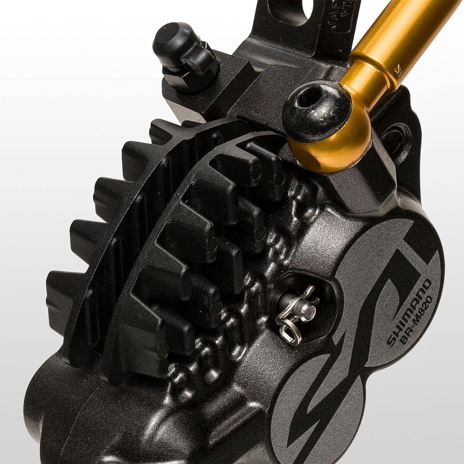 Shimano Saint BL-M820-B/BR-M820 Disc Brake and Lever – Front, Hydraulic, Post…