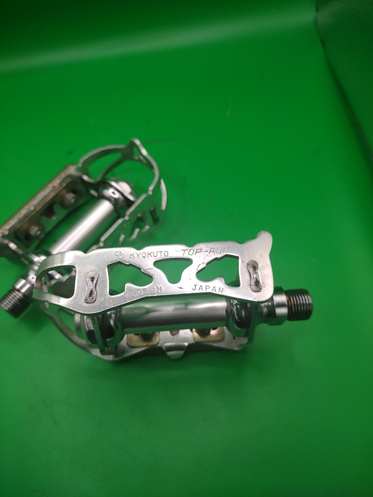 Bicycle Pedals Cat Eye Model RR-0217 G-7 Kyokuto Top-Run Japan