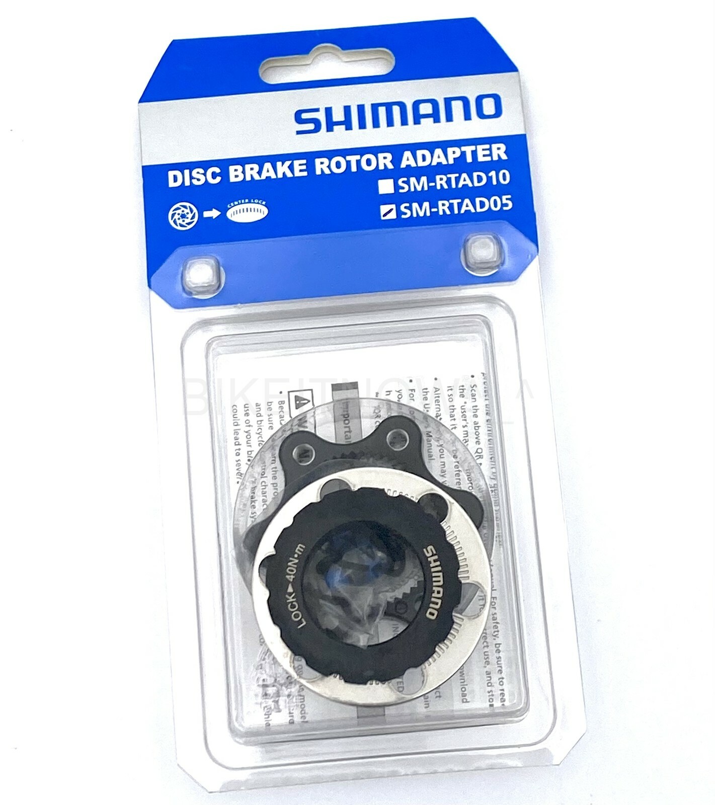 New Shimano Bike Center Lock to 6 Bolt Disc Rotor HUB Adapter SM-RTAD05