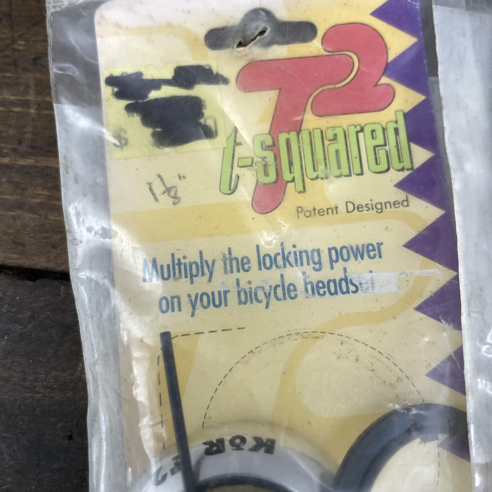Vintage KOR T2 T-Squared 1 1/8″ Bicycle Headset Lock Threaded Set Lot MTB