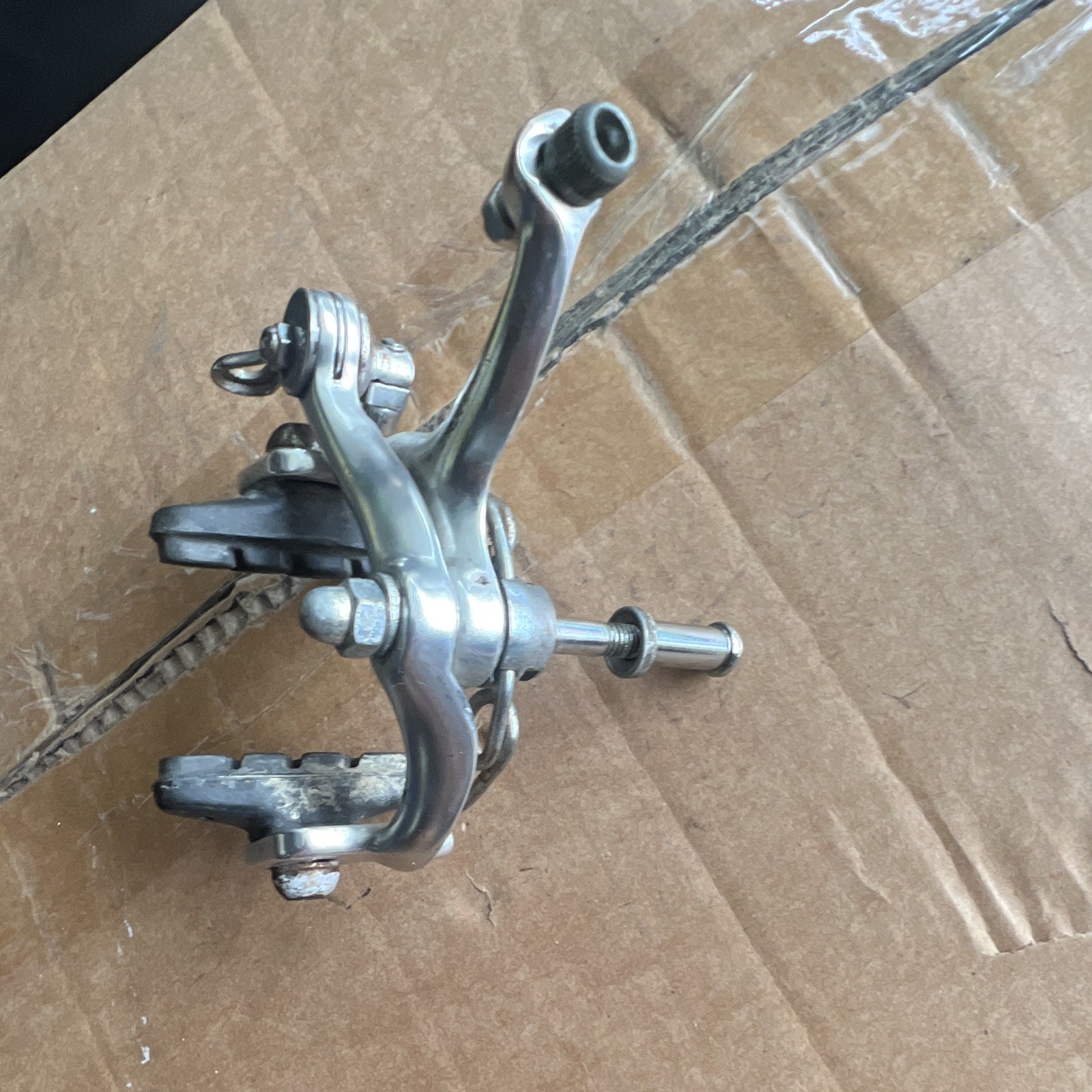 Suntour Superbe NGC 4000 Silver Side Pull Caliper Brake (front)