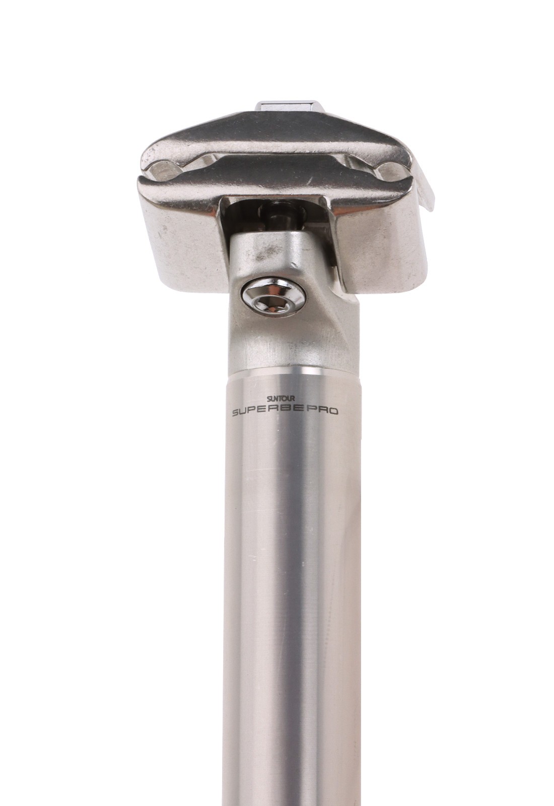 SunTour Superbe Seat Pillar Seatpost 26.8mm 255mm 25mm Silver NEW NOS VINTAGE