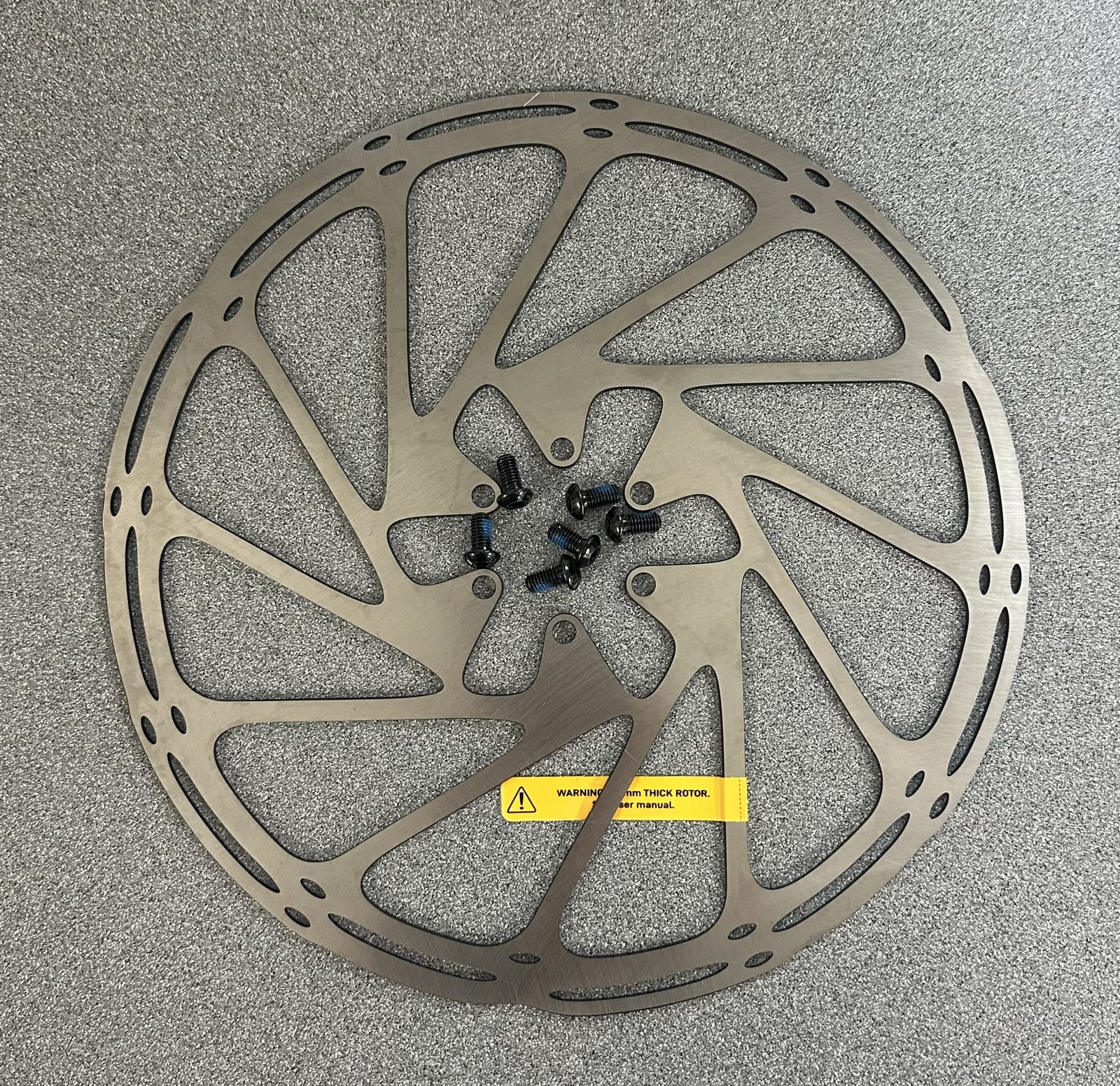 SRAM Avid Centerline Disc Brake Rotor – 220mm, 6 Bolt, Rounded Edge *OE