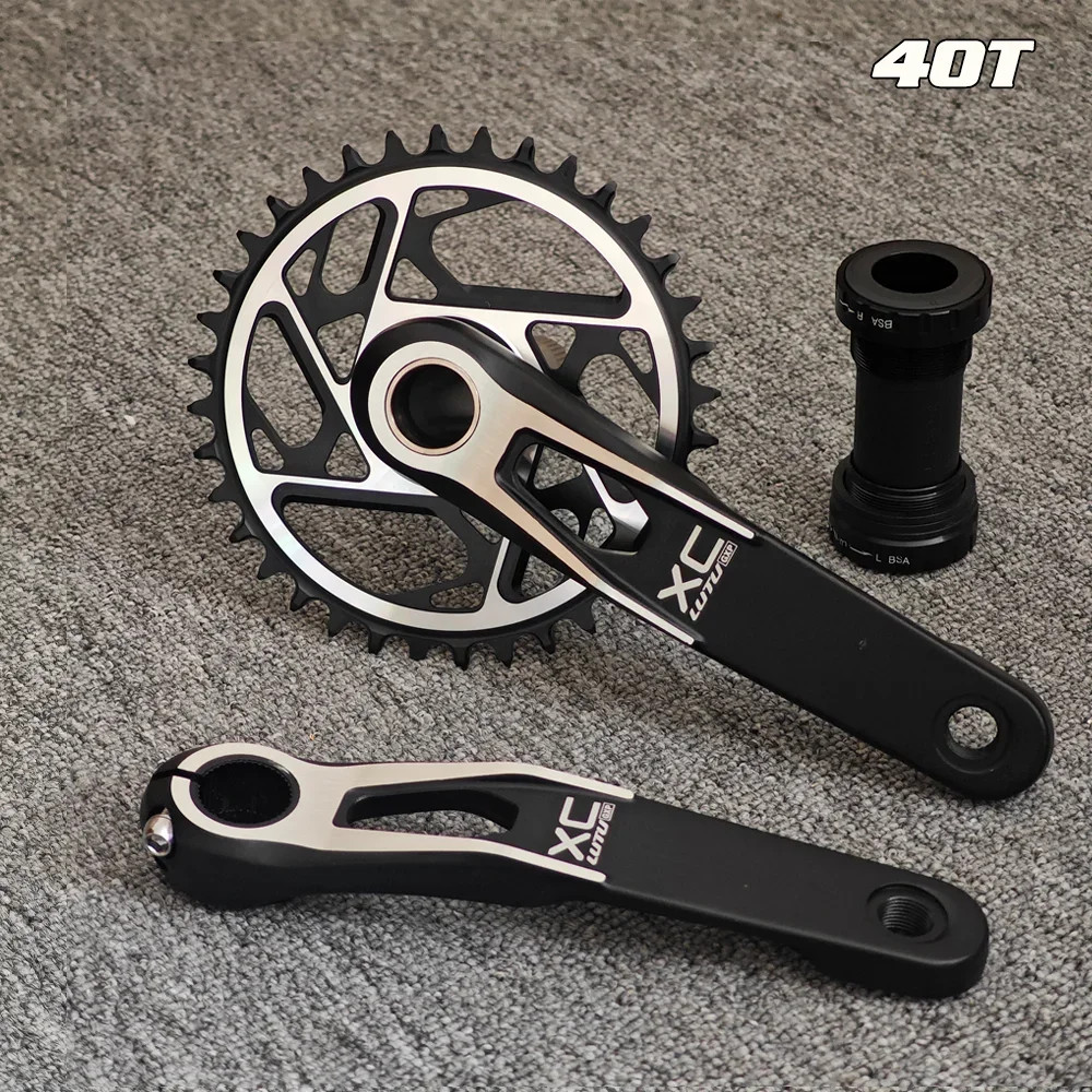 MTB Crankset 170/175mm Direct Mount Crank 0mm Offset 34T 36T 38T 40T Chainring