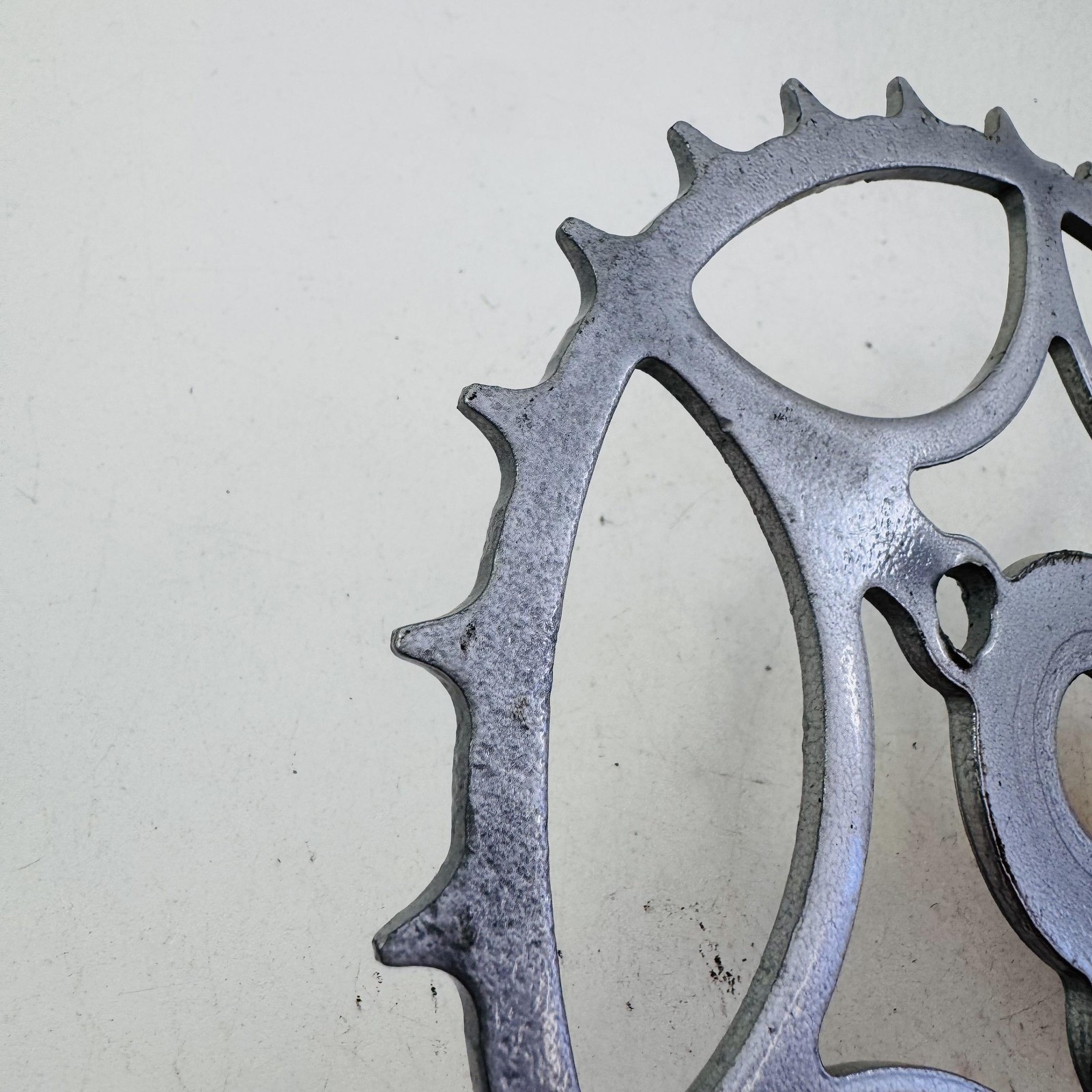 Vintage Skip Tooth Sprocket Chainring 50s Cruiser Balloon Tire Steel 26t Bike A1