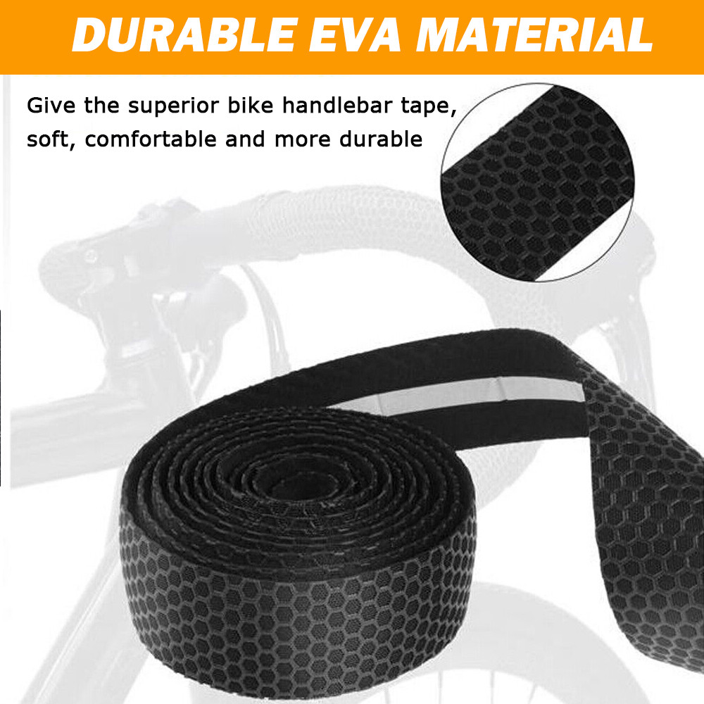 Bicycle Handlebar Tape Cycling Road Bike Soft EVA Non-Slip Handle Bar Wrap Strap
