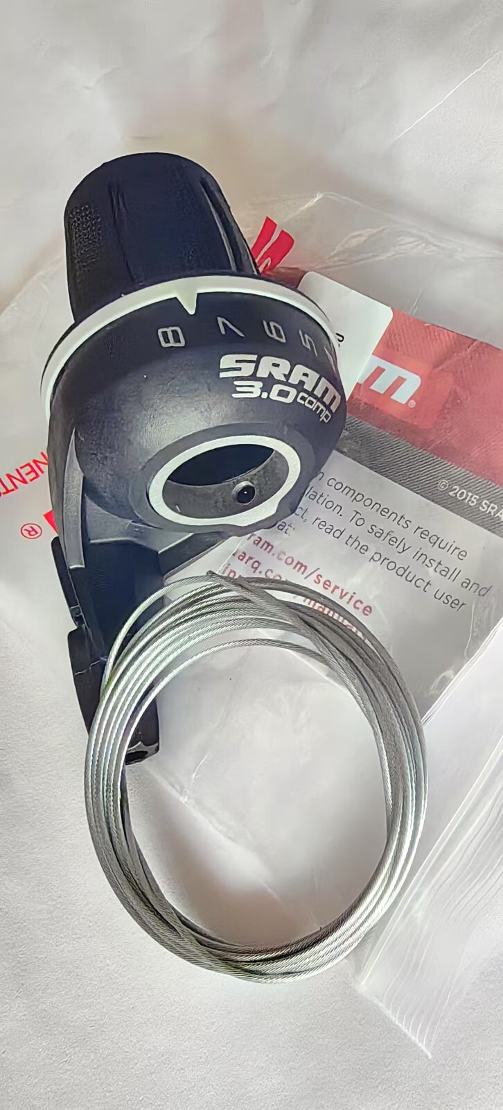 SRAM 3.0 Comp Shifter Micro Index Twist Grip Shifter 8 Speed only