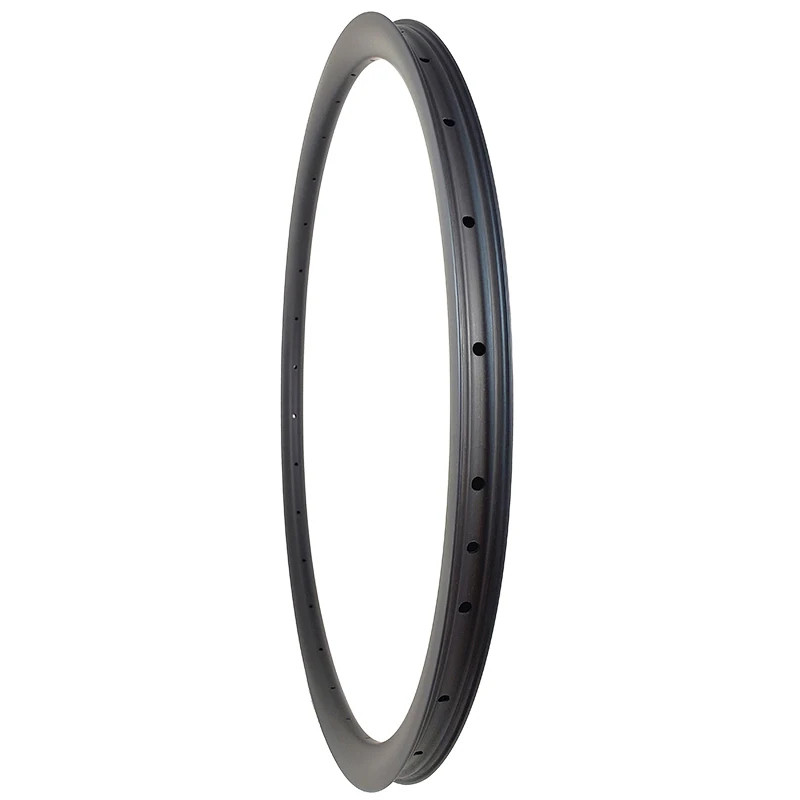 650B MTB XC Asymmetric Carbon Rim 24H 28H 32H 27.5er Gravel Mountain Bike Wheel